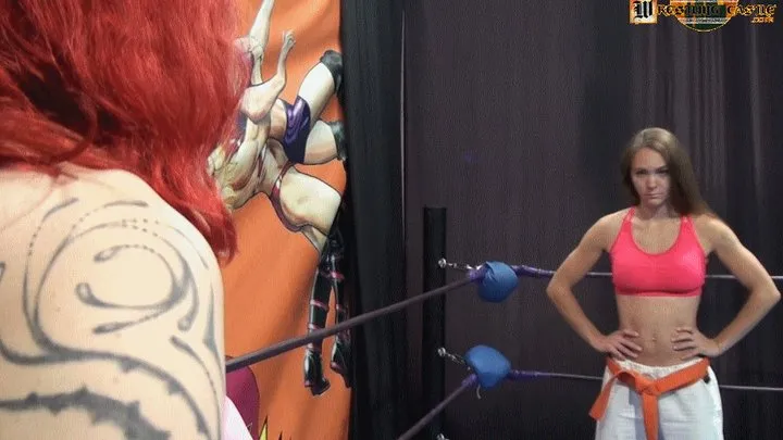 Russianwomanwrestling - Gotika vs Lilu - Female Competitive Wrestling Fight - C042 - HD720