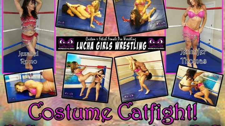 Lucha Girls ~ Female Pro Wrestling - 1341-Costume Catfight - Winner Gets the Gear