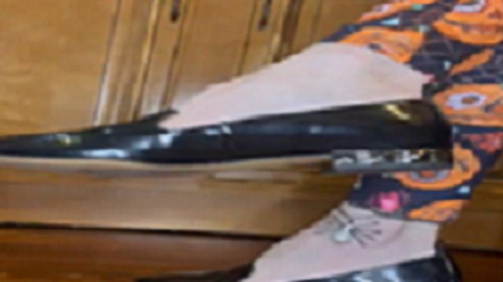 Kitty Sweet Feet - Sexy High Arched Goddess Halloween Theme Video No Talking
