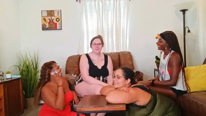 Paris Love Kink - 4 Strong Women Arm Wrestling