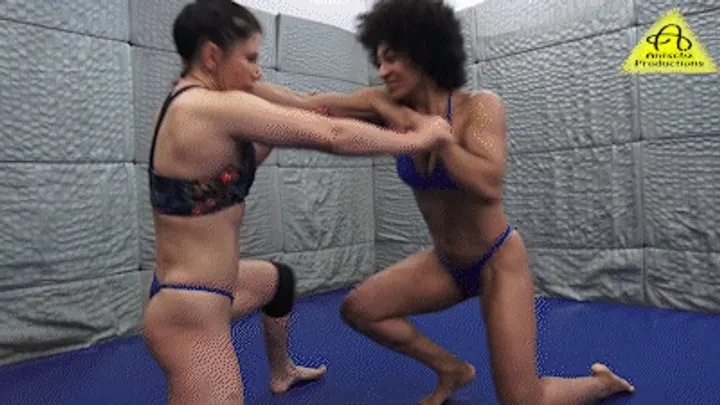 Antschas Wrestling And Fetish Store - Sativa vs Rada Gold competitive wrestling and armwrestling