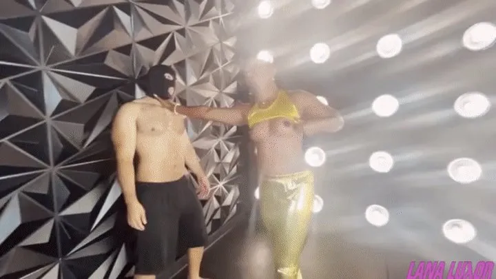 Lana Luxurious - Lights! Camera! Ass Whooping! Diva Lana Beats Down Backup Dancer (1080)