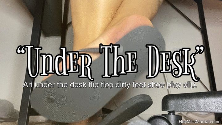 Secretly Smelling - Under the Desk