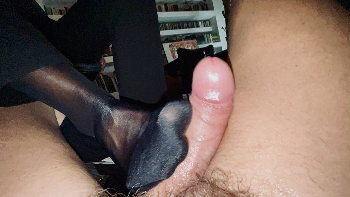 Gay Male Soxjob Heaven - STANDING IN ULTRA SHEERS