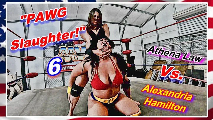 Modest Moms Wrestling - PAWG Slaughter! 6 WMV