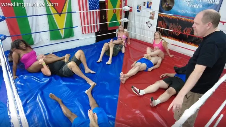 The Wrestling And Domination Room - Monica’s Wrestling Centre Party - September 2023 Part 4