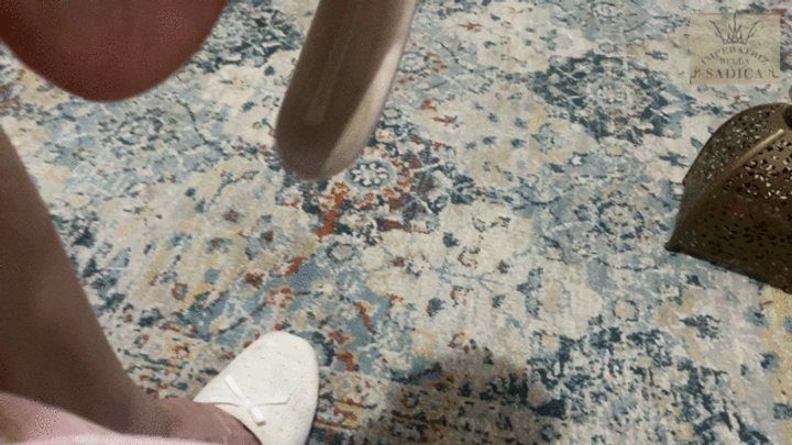 Bellashighheels - Smell my stinky sweat slipper