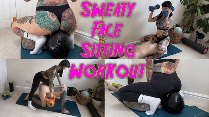 Maz Morbid Fetish - Sweaty Face Sitting Workout with Mistress Patricia Maz Morbid #facesitting #gymfetish @mazmorbidfetish x