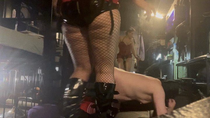 Mistress Tirza Nl - BBW feet licking feet trampling and anal feet