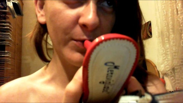 Nicoletta Embassi - Nice dildo for big pussy and dirty Italian feet 1080HD