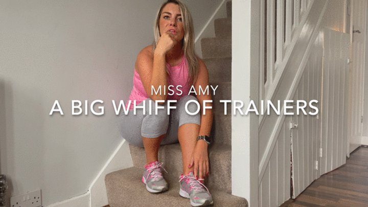 Amy Soles Feet - A Big Whiff Of Trainers