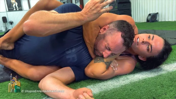 Utopia's Sexy Mixed Wrestling! - Lexa Taps Out Steve!
