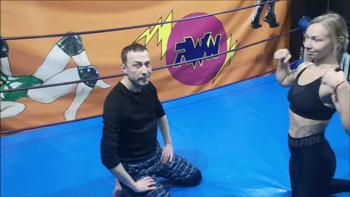 The Russian Amazons - Armbars and leglocks by blondie with big biceps