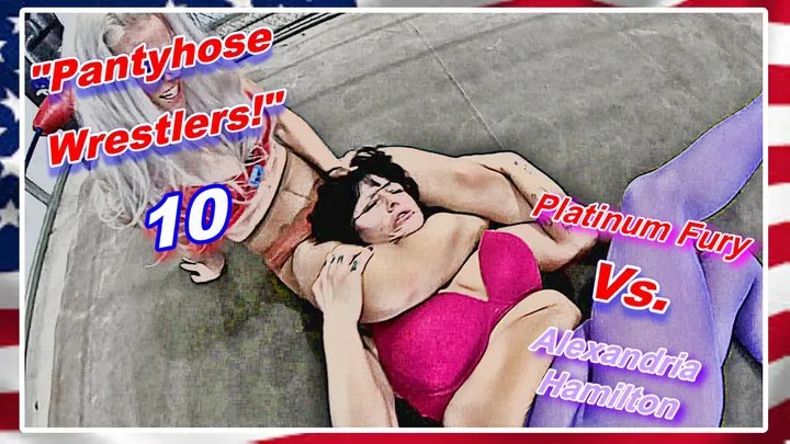 Modest Moms Wrestling - Pantyhose Wrestlers! 10 WMV