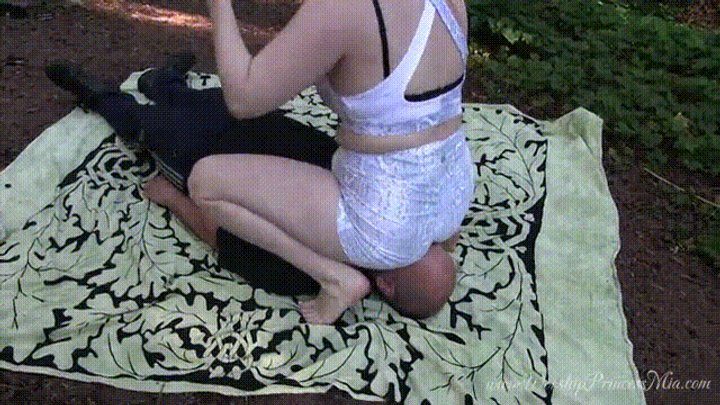 Worship Princess Mia - Forest Facesitting Adventures