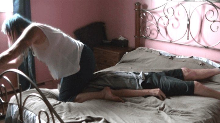 Spit  Feet  Armpits - Face sitting on loser (HD)