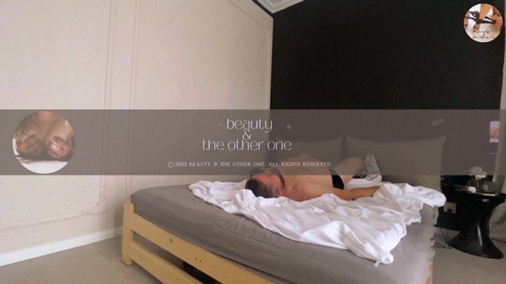Beauty And The Other One - amateur femdom wife fucks husbands face hard rough and wild