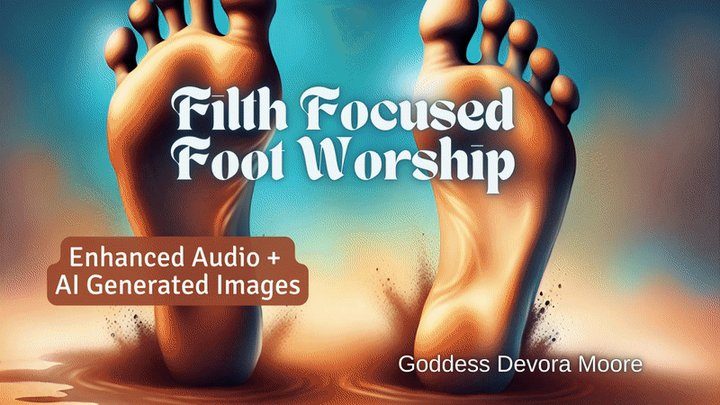 Octogoddess Femdom Step-mommy - Filth Focused Dirty Foot Worship Audio with AI generated images: OctoGoddess Hacks your Attention with Her Feet 1080 mp4 Version