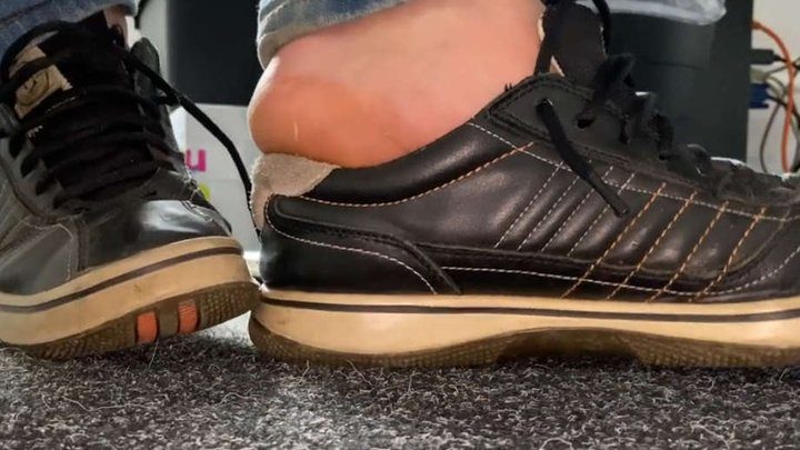 Directors Feet - Under My Desk for a Day
