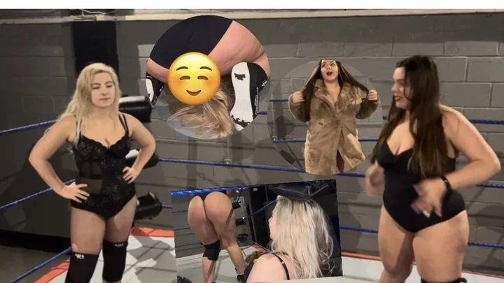 Nadia Sapphire - 30 second stinkface and facesitting