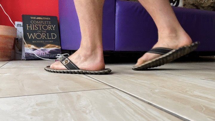 Directors Feet - Under the bare feet of a Scottish foot dom