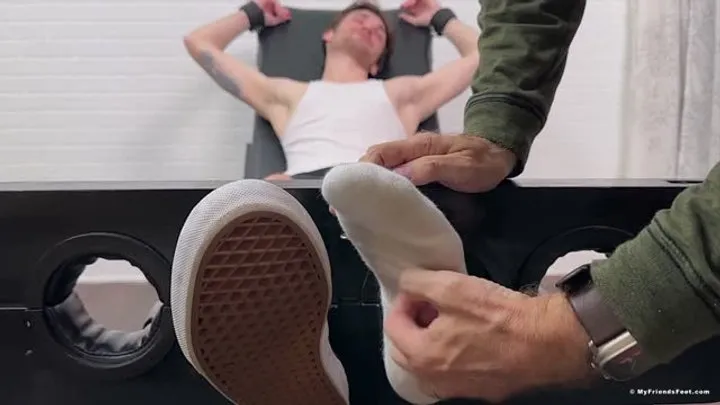 Male 4 Male Tickling  Foot Worship - Chance's Tickling Audition