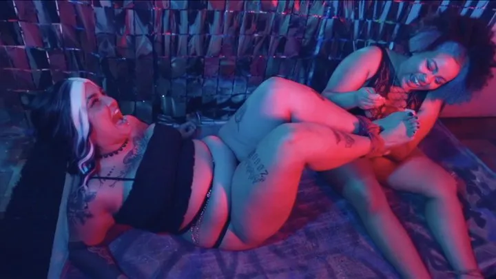 Evol Feet - Brat Lesbian Tickling & Orgasm