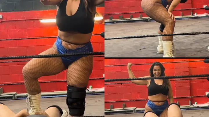 Mixed Wrestling Uk - Low Blows and Victory pose