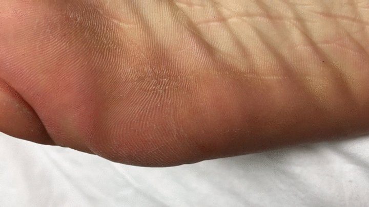 Directors Feet - Bare feet close-up and detail
