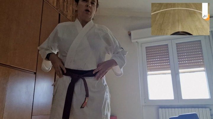 Nicoletta Embassi - Martial arts match with Oculus 2 headset 1080HD