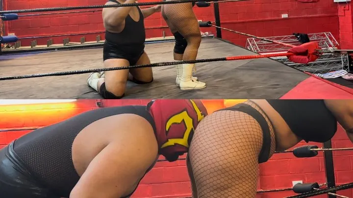 Mixed Wrestling Uk - kiss my Ass match