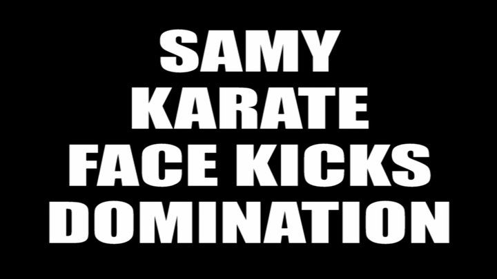 Martialtheatre Videoclip Store - Samy karate face kicks domination