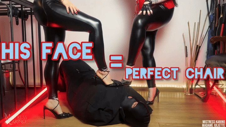 Mistresskarino - Madame Juliette and I used his face to face sitting