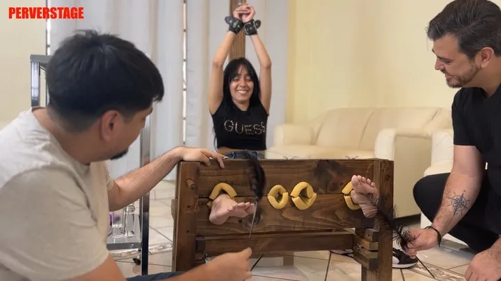 Perverstage - Priscilla in the stocks