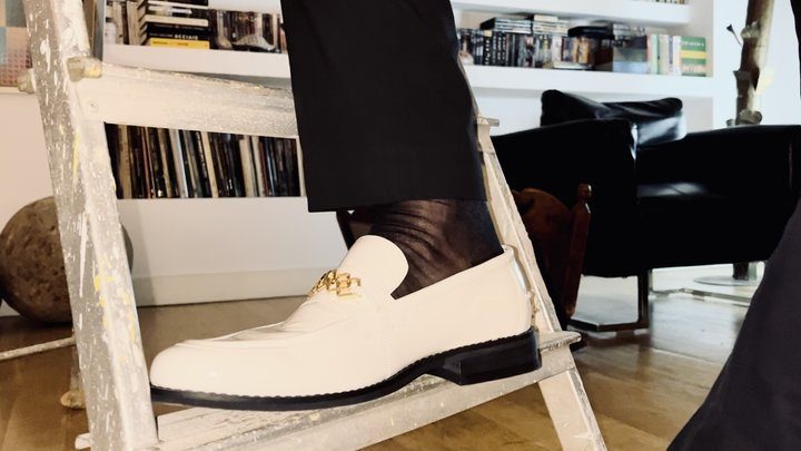 Gay Male Soxjob Heaven - WHITE LOAFERS DREAM