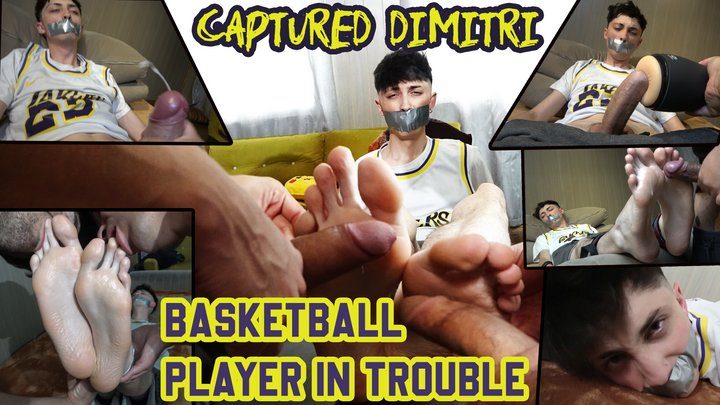 Str8crushfeet - Captured Dimitri Youthfull Softly Giant Basket player's soles for dinner and for eternal footjob toy