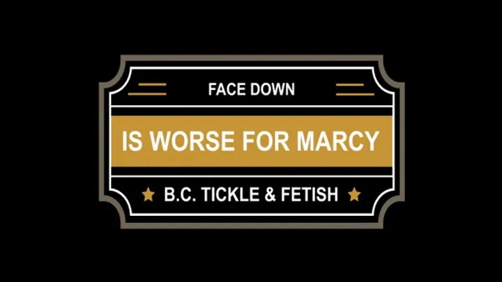 B C Tickle And Fetish - Facedown Is Worse For Marcy (Small)