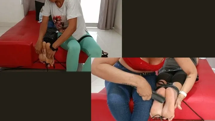 Tickling Touch - Full video Group 4 Tickle the soles Kymy Airam Mary