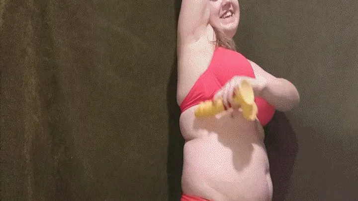 Appetizing Crumpet - Ticklish dildo MP4