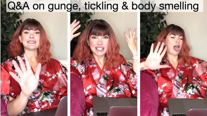 Yourhikerbabe - Q&A on gunge, tickling & body smelling