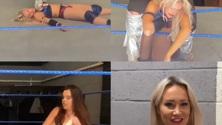 Power Girls Pro Wrestling - NADIA SAPPHIRE VS CHARDONNAY (HARD HITTING WRESTLING MATCH)