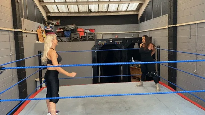 Power Girls Pro Wrestling - compeitive womens wrestling match
