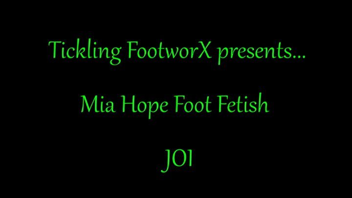 Tickling Footworx - Mia Hope JOI For Her Feet