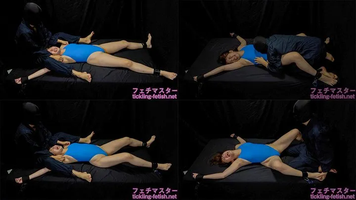 Japanese Asian Tickling Fetish - Noa Nanami - Ultra HARDCORE TICKLING Punish a fair-skinned beauty in a competitive swimsuit by tickling her - Limb restraint edition (MF TICKLING) (Noa's TICKLING part2) - MOV