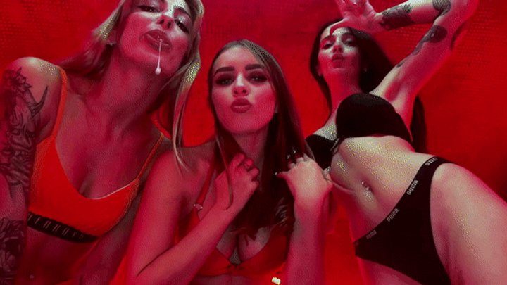 Petite Princess Femdom - Humiliation POV Femdom From Three Bitchy Girls In Spa (WMV HD 720p)