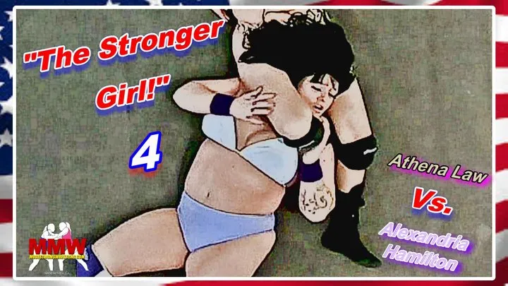 Modest Moms Wrestling - The Stronger Girl! 4 WMV