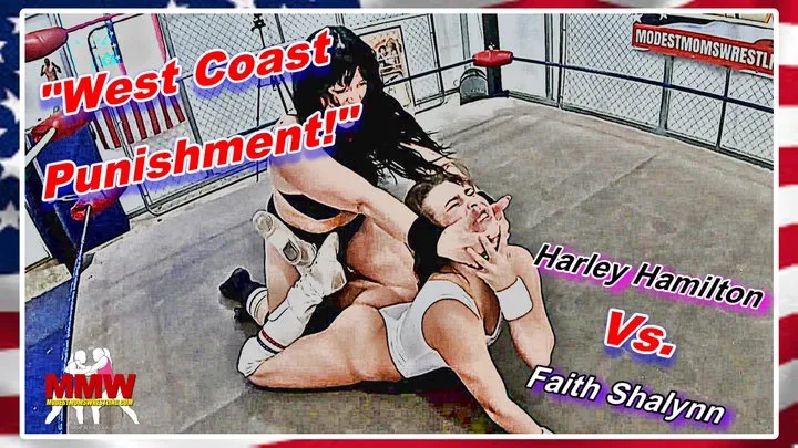 Modest Moms Wrestling - West Coast Punishment! WMV