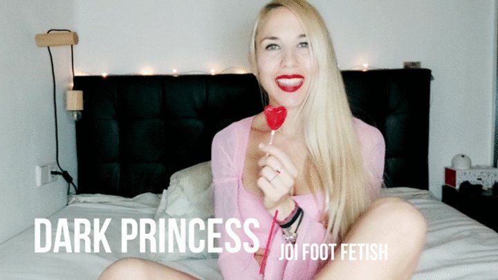 Midnightsexproductions - Dark princess: joi foot fetish