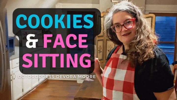 Octogoddess Femdom Step-mommy - Cookies and FaceSitting POV Taboo Femdom MILF Ass Smother ft: OctoGoddess Big Butt in Pantyhose 1080 Version