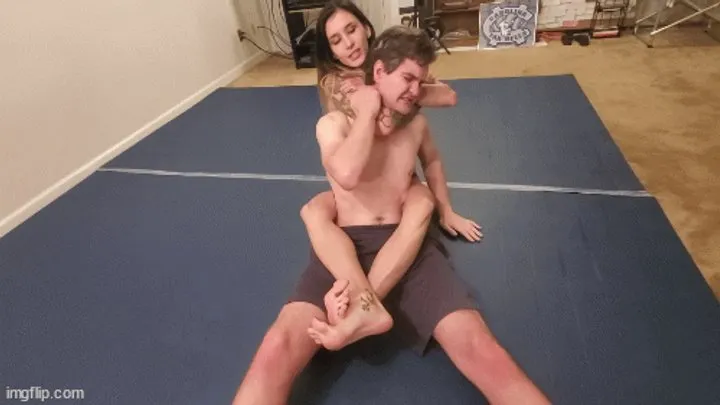 Grappling Gals - GR 457 Greasy Rose vs Jake